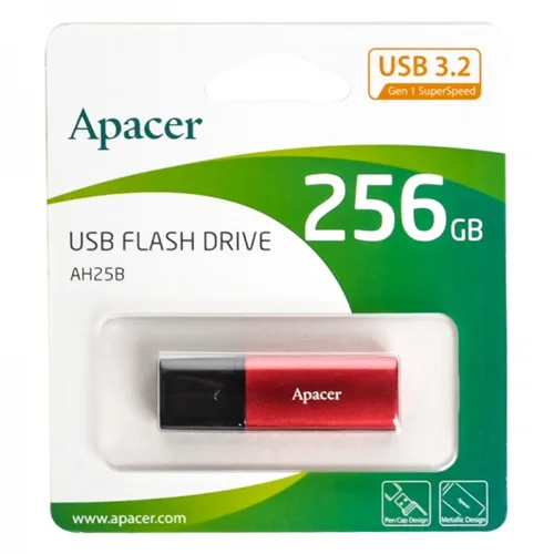 فلش مموری Apacer مدل USB3.2 AH25B ظرفیت 256GB